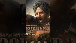 Border 2 advance booking crosses ₹2.5 crore in 24 hours;beats Jaat lifetime,outpaces Gadar 2 #shorts