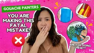 Gouache Mistakes You&rsquo;re Probably Making (And How to Fix Them!) | Craftamo
