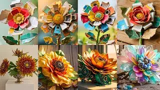 Flowers made in this way are so pretty!#Handmade#diy#production#art