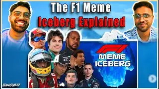 INDIANS REACT TO THE F1 MEME ICEBERG BY RICK'SF1ADDICTION
