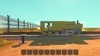 Scrap Mechanic: Rack Railway proof of concept