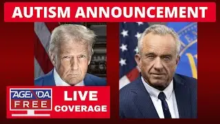 Trump & RFK Jr. Autism Announcement - LIVE Breaking News Coverage