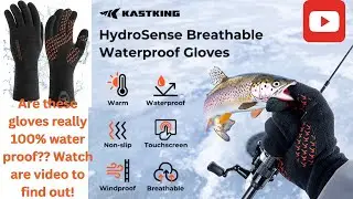 KastKing HydroSense Waterproof Fishing Gloves Review