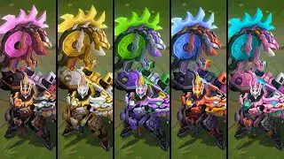 Все меха-королевства Дариус Хромас (League of Legends)