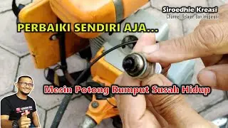 Cara Perbaiki Mesin Potong Rumput Susah Hidup, Perbaiki Sendiri Aja