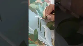 Удивительная работа Наташи Удовиной, вдохновлённая творчеством Альфонса Мухи  #таиркраски
