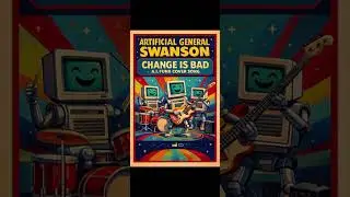 Avant Garde Swanson 🦢☀️ &ldquo;Change is Bad&rdquo; (Ai funk cover) #satire #comedy #experimentalmusic 