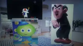 Gargamel Misbehaves With Arty From Creative Galaxy As A Babysitter/Grounded 