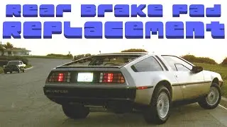 Replace DeLorean Rear Brake Pads | Centric Posi Quiet Ceramic