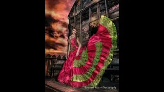 High fashion Desert model photo shoot video - Leonato August Fashion Photographer