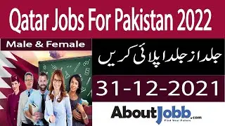 Qatar Jobs For Pakistan 2021 |  Qatar Visa Free Jobs 2021 | Govt Jobs In Qatar 2021