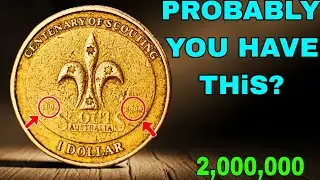 Thes 5 Australia 1 dollar Are Worth Over $90,000 Each - Check Your Pocket Change Now?