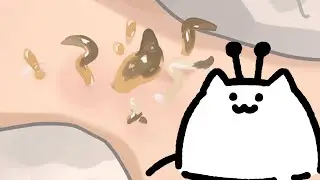 SUPER BLACKHEAD PIMPLES REMOVAL｜PUPACHO ASMR Animation