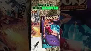 Indie Comic book Sword Kickstarter