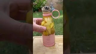 Fresh Pinapple Juice🍍🥤#miniblender #freshjuice #smoothie #wellness #summer #useful #practical