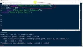 Python Tutorials 6 - Making Decision in Python