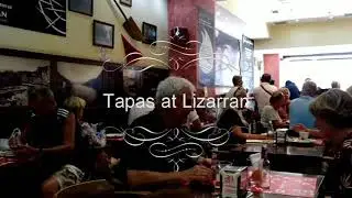 Tapas at Lizarran, Torrevieja, Spain