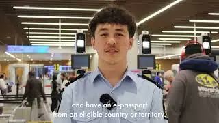 Using Customs eGates when you depart New Zealand