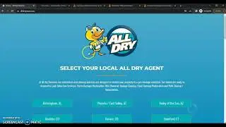 All Dry Franchise Website & Competitor Review