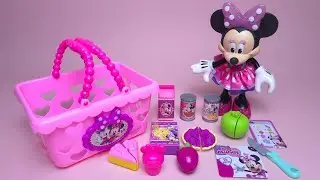 Disney Minnie Mouse Supermarket Kitchen Set Satisfying with Unboxing Compilation Toys ASMR