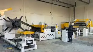Coil Slitting Machine / SLT1300  (0.4 &ndash; 1.5 mm T x 1300mmW x 10 Ton) SACFORM