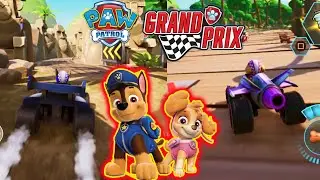 CHASE VS SKYE | ANOTHER EXCITING RACE BY DAD & SAM #82 | PAW PATROL: GRAND PRIX PS5 GAMEPLAY