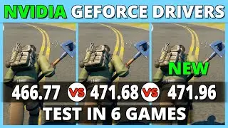 Драйверы NVIDIA 466,77 против 471,68 против 471,96 &mdash; Тест в 6 играх | RTX 3080 + R5 5600X