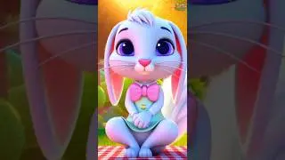 Cute Little Magical Bunny Dance #cartoon #bunny #nurseryrhymes #kidsvideo