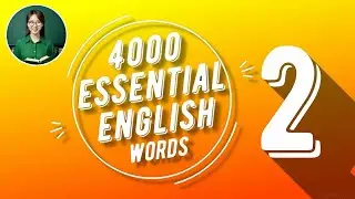 4000 Essential English Words in Chinese | Book 2 - Lesson 1