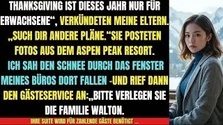 🔥 Sie durfte nicht zum Thanksgiving kommen – also lehrte sie ihrer Familie eine eiskalte Lektio