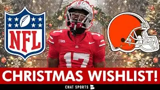 Cleveland Browns Christmas Wishlist Ft. Top Free Agents & 2026 NFL Draft Targets + Coach Candidates