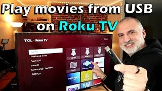 How to play movies from USB on Roku TV - Step by step