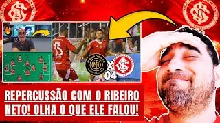 REPERCUSSÃO FORTE! OLHA SÓ O QUE O RIBEIRO NETO FALOU DA GOLEADA DO COLORADO MONSOON 0 X 4 INTER