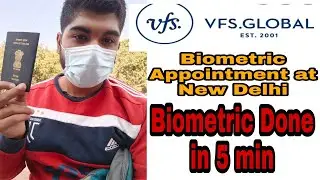 My Biometric Appointment Experience at VFS New Delhi During Covid-19 | Important Documents to carry