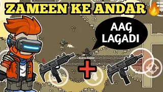 UNDERGROUND I AM HERE 🔥 (ZAMEEN KE NEECHE AAG LAGADI) | MINI MILITIA