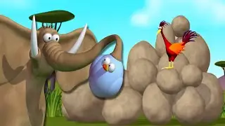Gazoon | Rolly Polly | Забавный мультяшный животных | Gazoon Russian