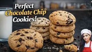 Perfect Chocolate Chip Cookies Recipe | Easy Homemade Cookies | cookies recipe in hindi | cookies