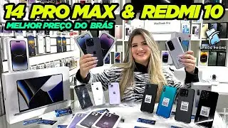 IPHONE 14 PRO MAX e REDMI 10 MELHOR PRE&Ccedil;O DO BR&Aacute;S - SPACE PHONE