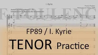 FP89 / I. Kyrie - Tenor 1 practice