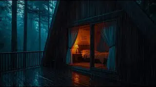Forest Cabin ASMR  Cozy Nature Ambience for Relaxation & Sleep