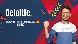 🚨 Deloitte NLA 2026 Registrations OPEN | Freshers DON’T Miss This Opportunity!