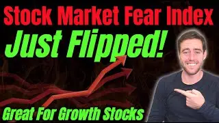 The Stock Market Fear Index Just Flipped! Why This Could Be Great For Growth Stocks Moving Forward!