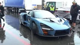 MCLAREN SENNA start up and rev