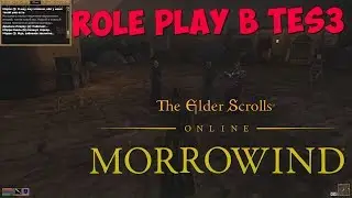 Псс, как насчет Morrowind Online? RP-сервер The Elder Scrolls III