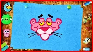 Magic Pencil The Pink Panther Coloring Book For Kids - Coloring Pages - Learn Colors