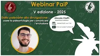 Alessio Ciaffi. Dalla paleoarte alla divulgazione: la paleontologia per comunicare l'evoluzione