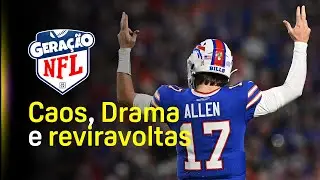 GERA&Ccedil;&Atilde;O NFL - Allen vence Mahomes e a NFC vira um quebra-cabe&ccedil;as