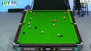 Geoffrey Bland vs Henrik Larson   2024 Joy Heyball Parasport Championship