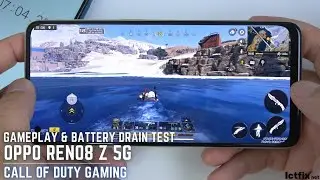 Oppo Reno8 Z 5G Call of Duty Mobile Gaming test CODM | Snapdragon 695 5G