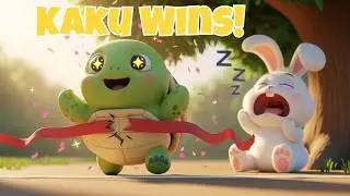 Kaku Kachhua Race 🐢🤣 | Funny Turtle vs Rabbit | Hindi Rhyme